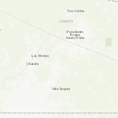 Map showing location of La Tigra (-27.109960, -60.587190)