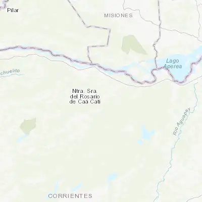 Map showing location of Loreto (-27.768340, -57.275310)