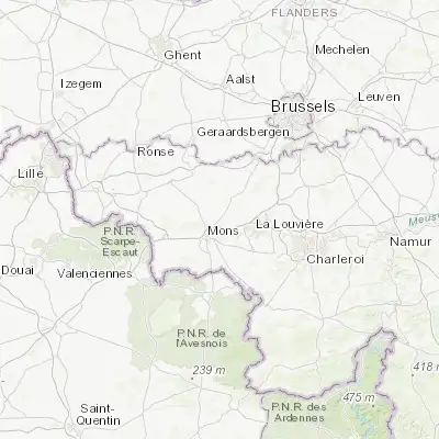 Map showing location of Casteau (50.512330, 4.011210)