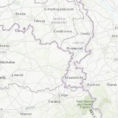 Map showing location of Gruitrode (51.089360, 5.588240)