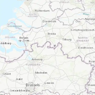 Map showing location of Minderhout (51.417090, 4.762920)