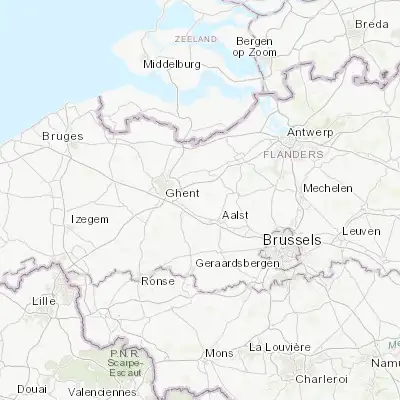 Map showing location of Schellebelle (51.011360, 3.928430)