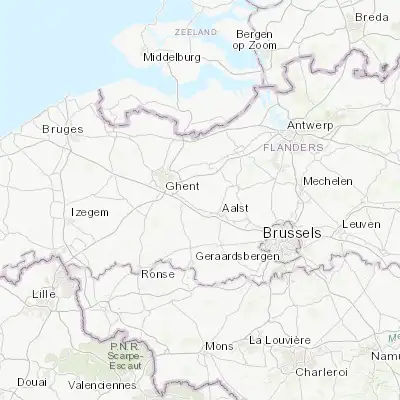 Map showing location of Serskamp (50.988490, 3.926570)