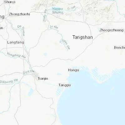 Map showing location of Renfengzhuang (39.311390, 117.662220)