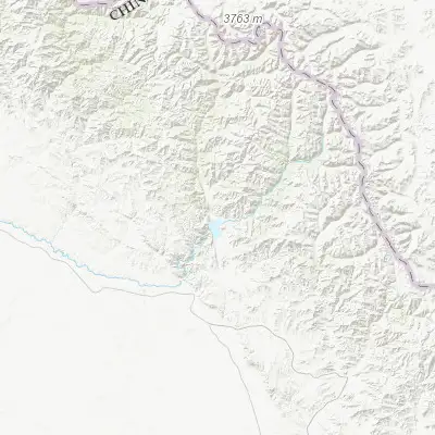 Map showing location of Temeke (47.222440, 89.742760)