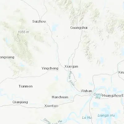 Map showing location of Yunmeng Chengguanzhen (31.062510, 113.765450)