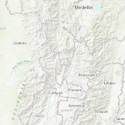 Map showing location of Guática (5.315690, -75.798260)