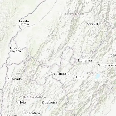 Map showing location of Puente Nacional (5.877390, -73.678100)