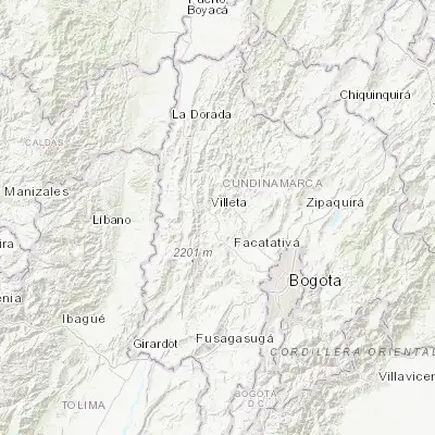 Map showing location of Sasaima (4.967050, -74.435120)