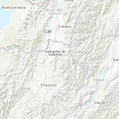 Map showing location of Toribío (2.954810, -76.268390)