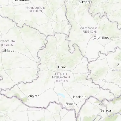 Map showing location of Adamov (49.301620, 16.652530)
