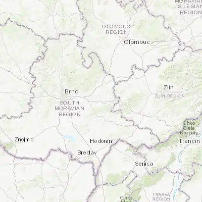 Map showing location of Bučovice (49.148960, 17.001910)