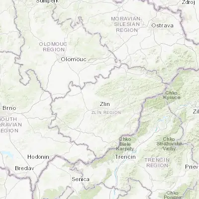Map showing location of Fryšták (49.285200, 17.683460)