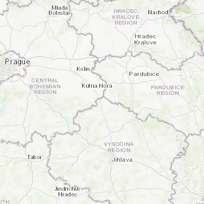 Map showing location of Golčův Jeníkov (49.816260, 15.476860)