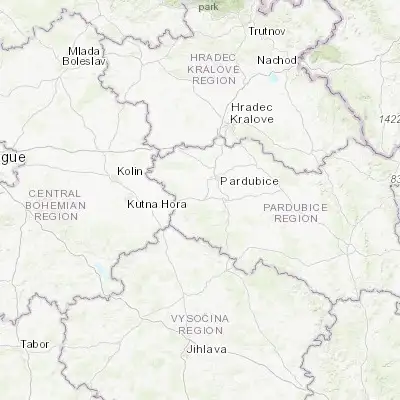 Map showing location of Heřmanův Městec (49.947070, 15.664920)