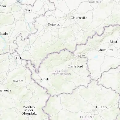 Map showing location of Nejdek (50.322420, 12.729360)