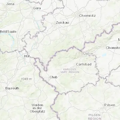 Map showing location of Rotava (50.296270, 12.573410)