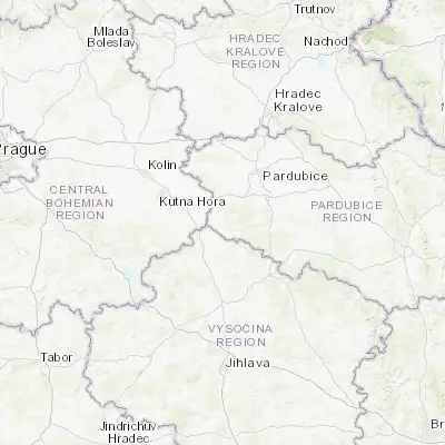 Map showing location of Třemošnice (49.869120, 15.580020)