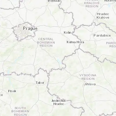 Map showing location of Zruč nad Sázavou (49.740100, 15.106060)