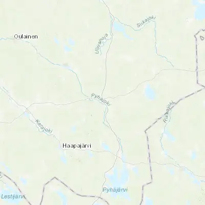 Map showing location of Kärsämäki (63.966670, 25.766670)