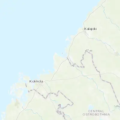Map showing location of Lohtaja (64.024720, 23.504820)