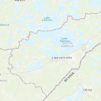 Map showing location of Taipalsaari (61.150000, 28.050000)