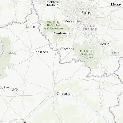 Map showing location of Angerville (48.313540, 1.999350)