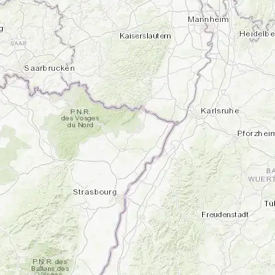 Map showing location of Betschdorf (48.898250, 7.901960)