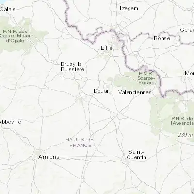 Map showing location of Biache-Saint-Vaast (50.308690, 2.947770)