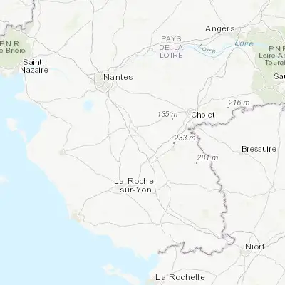 Map showing location of Chavagnes-en-Paillers (46.892500, -1.251930)