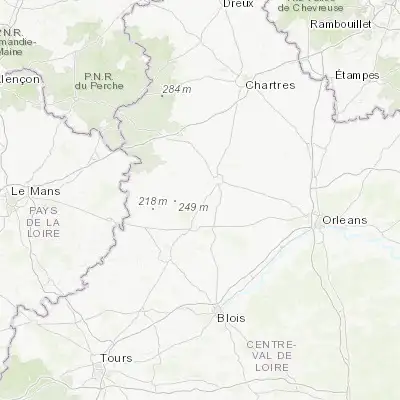 Map showing location of Cloyes-sur-le-Loir (47.997260, 1.237110)
