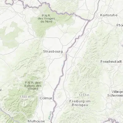 Map showing location of Eschau (48.488970, 7.716440)