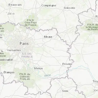 Map showing location of Faremoutiers (48.799620, 2.996070)