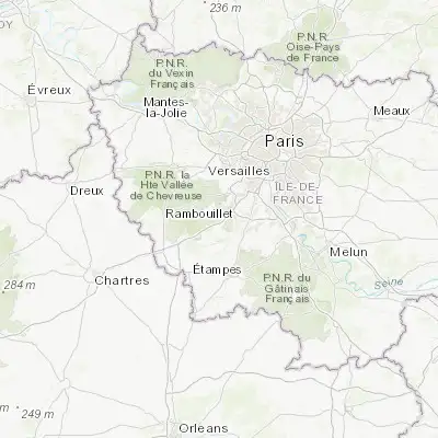 Map showing location of Forges-les-Bains (48.629420, 2.102640)