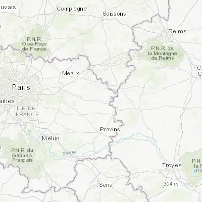 Map showing location of La Ferté-Gaucher (48.783100, 3.306780)