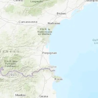 Map showing location of Le Barcarès (42.787730, 3.036560)