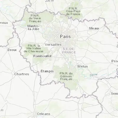 Map showing location of Le Plessis-Pâté (48.610780, 2.323180)