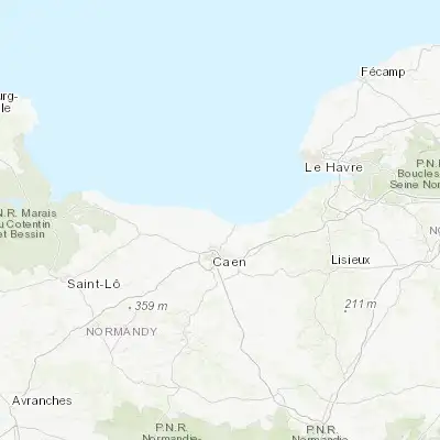 Map showing location of Lion-sur-Mer (49.300180, -0.321570)