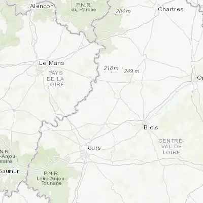Map showing location of Montoire-sur-le-Loir (47.753160, 0.865250)