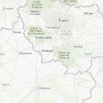 Map showing location of Morigny-Champigny (48.446850, 2.183510)