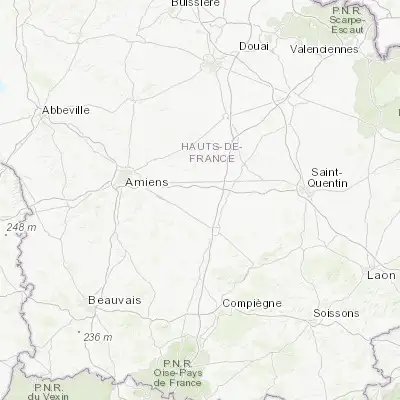 Map showing location of Rosières-en-Santerre (49.814330, 2.700950)