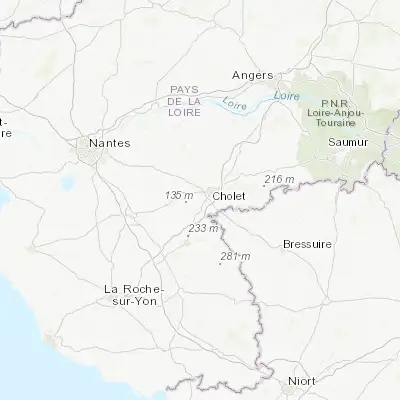 Map showing location of Saint-Christophe-du-Bois (47.029110, -0.945180)