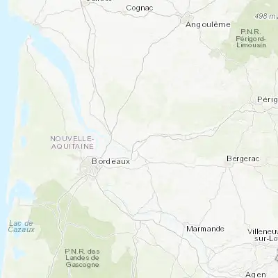 Map showing location of Saint-Denis-de-Pile (44.991500, -0.206070)