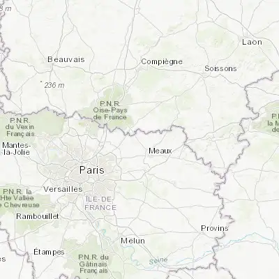 Map showing location of Saint-Soupplets (49.038660, 2.807230)