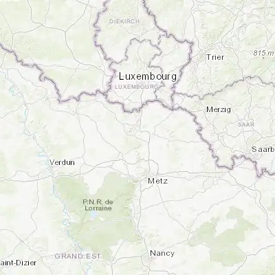Map showing location of Serémange-Erzange (49.320620, 6.090920)