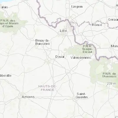 Map showing location of Vitry-en-Artois (50.326600, 2.979990)