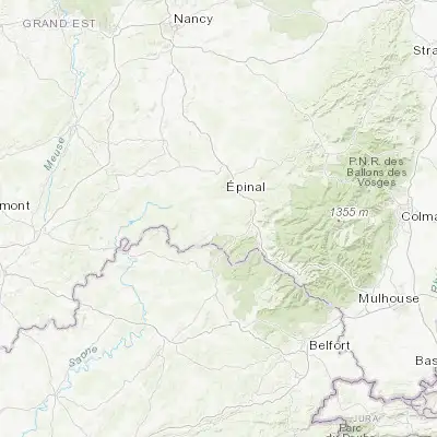 Map showing location of Xertigny (48.043940, 6.408360)