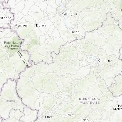 Map showing location of Adenau (50.382380, 6.932910)