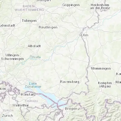Map showing location of Bad Buchau (48.062310, 9.612440)