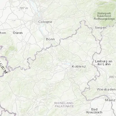 Map showing location of Brohl-Lützing (50.482960, 7.329080)